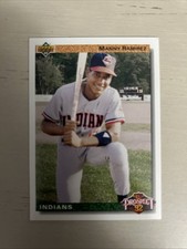 Manny Ramirez 1992 Upper Deck #63 Top Prospect RC Cleveland Indians Rookie HOF