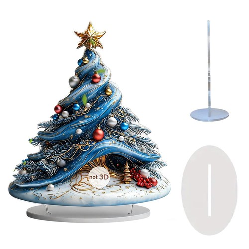 2D flat acrylic decoration for Christmas tree GX - Picture 15 of 28