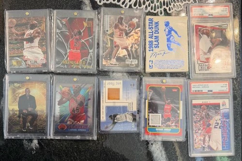 New ListingFleer Upper Deck NBA Hoops Card Lot 20 Michael Jordan Chicago Bulls Basketball