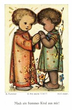 Fleißbildchen Heiligenbild Gebetbild " Hummel 10611"  Ars sacra"