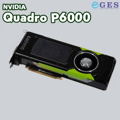 NVIDIA Quadro P6000 24GB GDDR5X Graphics Card GPU For Workstation Used