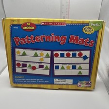 Scholastic Patterning Mats Research Base 20 Activities PreK-1 Activity Guide