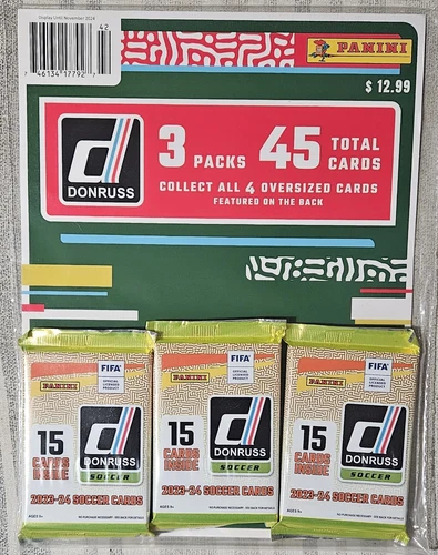 2023-24 Donruss Soccer Multi Blaster Box Packs (3) w/ Mbappe Back Yamal RC 