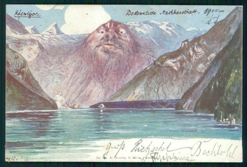 Volti in Montagna Metamorfico Surrealista Fantasia Killinger 150 pz TC3091