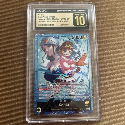 PSA 10 Jewelry Bonney SEC Comic Parallel OP12-118 giapponese pezzo