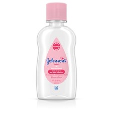 Johnson's Baby Oil, Pure Mineral Oil to 3 Fl Oz Pack of 1 , Cranberry
