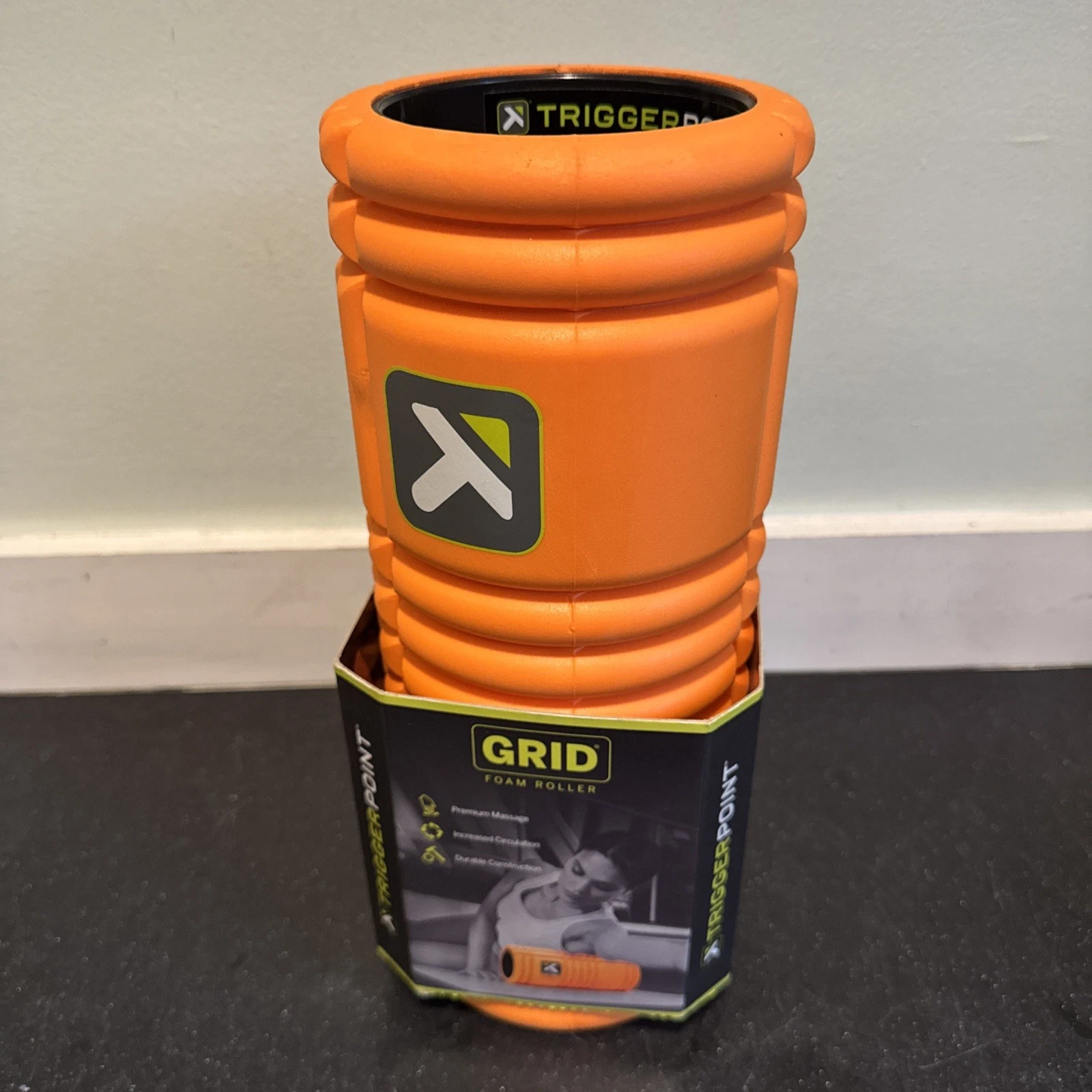 TriggerPoint GRID 1.0 Foam Roller Massage Therapy Exercise New