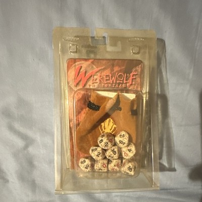 Werewolf: The Forsaken Role Playing Game Dice Set for Ages 18 Years and Up