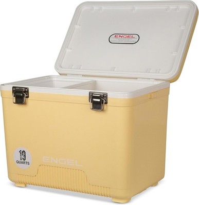 Engel 19qt Leak-Proof, Air Tight, Drybox Cooler - Fighting Lady Yellow