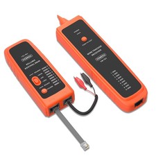 RJ45 RJ11 CAT5 CAT6 CAT7 Ethernet Network Wire Toner Probe Tracer Kit Box
