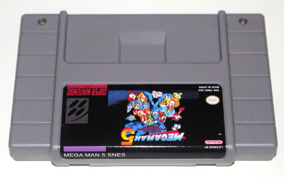 NES Megaman 5 English Game For SNES NTSC-U/C US Canada - Image 2 of 3