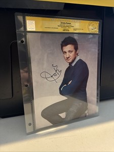 Jeremy Renner Signed | eBay