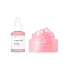 Medicube PDRN Pink Collagen Capsule Cream  Serum Set - NEW