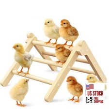 Chick Perch Foldable, Chick Toys Stable  No Assemble, 12.44"  11.02"  7.44"