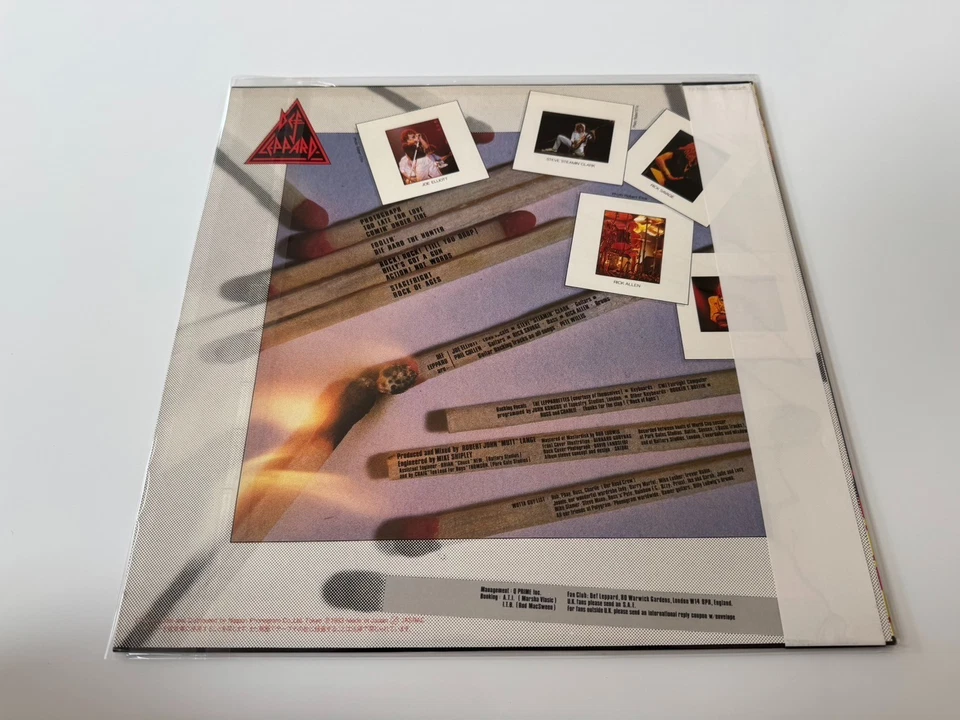 [LP] Def Leppard - Pyromania w/OBI 25PP-59 Japan vinyl 3 - Image 2 of 3