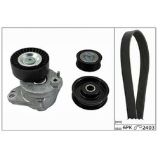Keilrippenriemensatz für Mercedes SL R230 SLK R171 Sprinter B906 3-T | 24653937