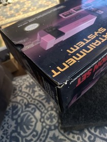 Nintendo NES Action Set Complete in Box CIB w/ Zapper DuckHuntMarioManual 