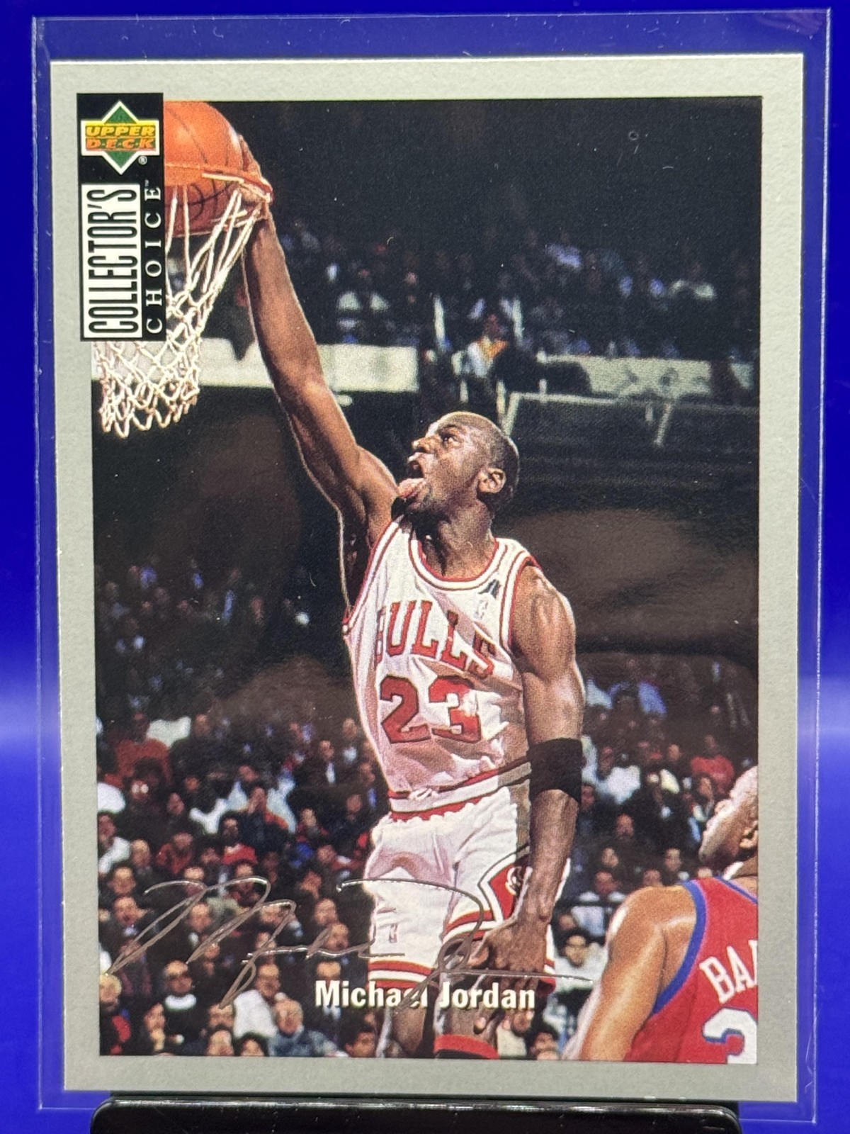 1994-95 Collector's Choice Michael Jordan #240 Silver Signature Chicago Bulls