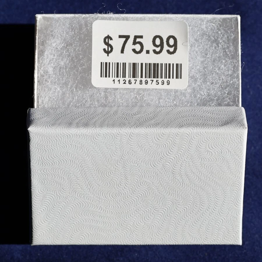 Collar Hombre Plata Acero Inoxidable.Cruz Negro Colgante 24" Bordillo Cubano...Caja Foto 4 de 4