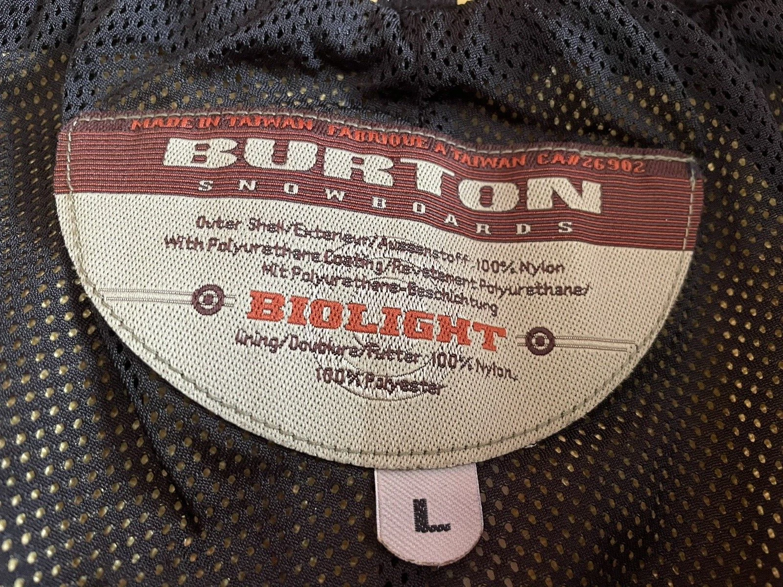 burton biolight waterproof pants