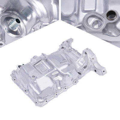 #ad #ad Engine Oil Pan For Honda Civic L4 2.0L 2016 2020 Silver 4.2L Engine Oil Pan New $89.59