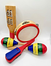 Melissa  Doug 4 Piece Wooden Musical Instrument Set