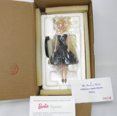 Vintage Danbury Mint 1996 Mattel BARBIE Figurine 1962 AFTER FIVE
