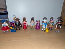 Playmobil verschiedene Figuren mit Motorrad 