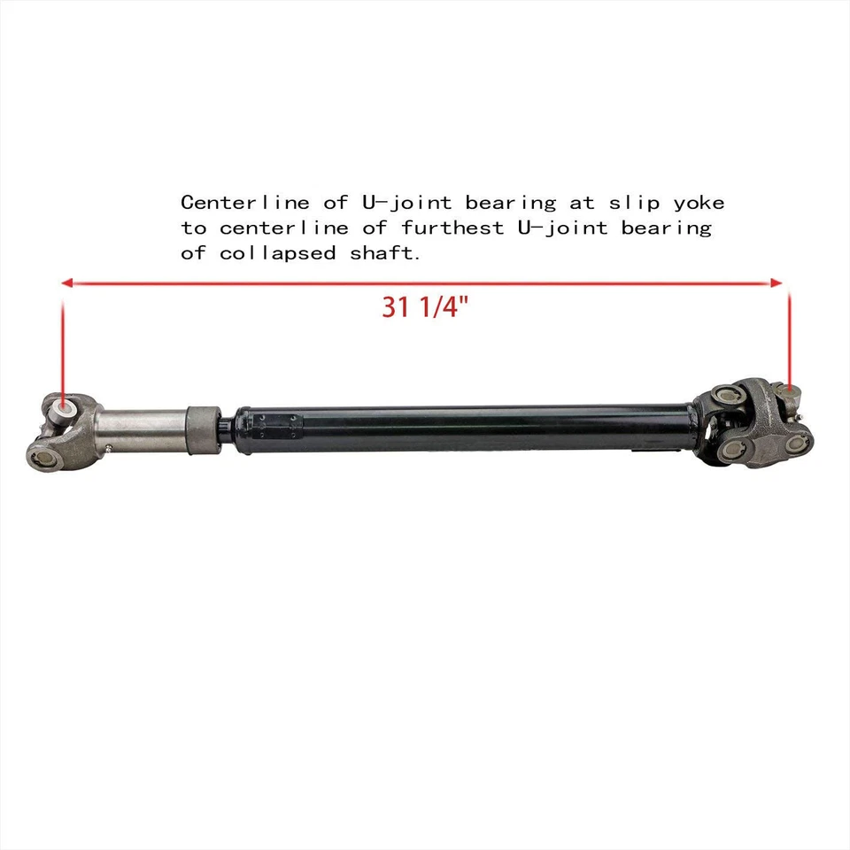 Eje de transmisión de hélice delantero 31 1/4" para Dodge Dakota 1987-1996 4x4 automático Foto 3 de 4
