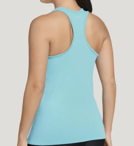 Jockey Essentials Damen Gr. M Seamless Struktur Tank Top Aqua Blau Jersey - Bild 3 von 5