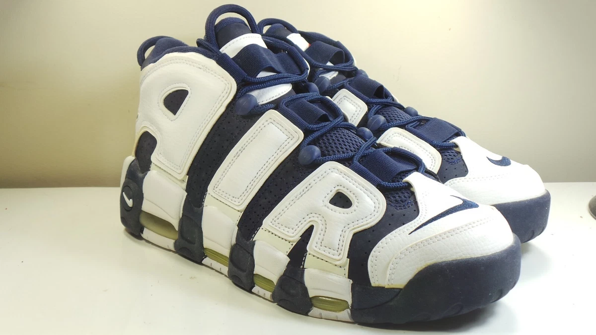 2016 NIKE AIR MORE UPTEMPO 414962 104 OLYMPIC 10 ZOOM FLIGHT FORCE MAX 1 180 90