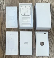 iPhone 6S 64gb Gold BOX ONLY headphones stickers inserts