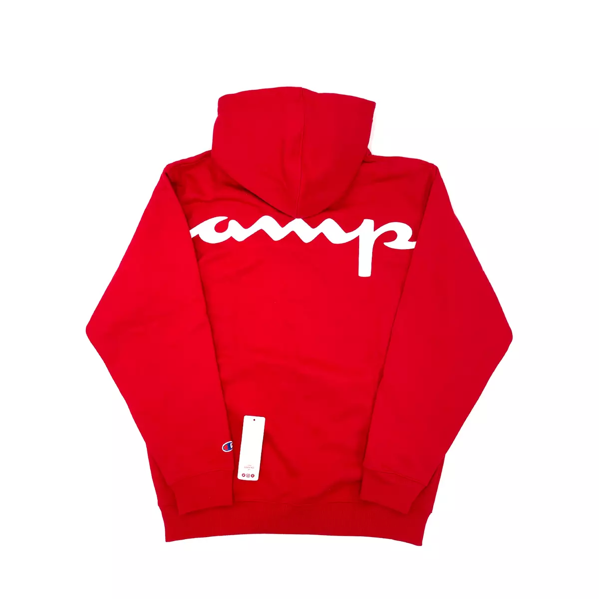 Supreme Champion Hooded Sweatshirt Red (SS18SW5) Men's Size L