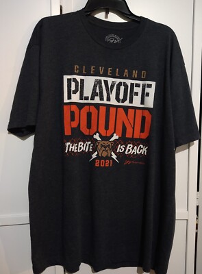NFL Cleveland Browns Dawg Pound Playoff Football GV Art Design - Main Image