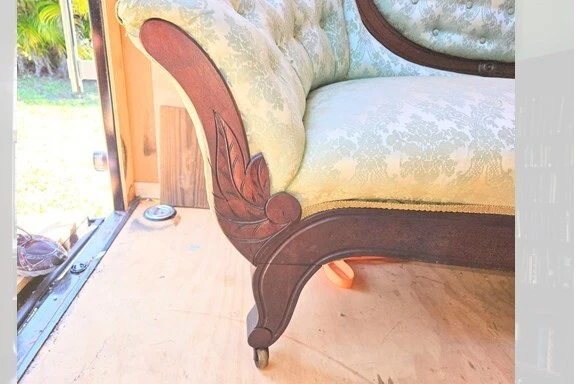 Love Seat - Sofá - Antiguo - Victoriano - Muebles de finales del siglo XVIII Foto 4 de 4