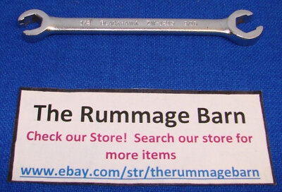 BLACKHAWK ZW-1215 --- LINE / FLARE NUT WRENCH -- 1/2'' x 9/16'' ----- MADE in USA