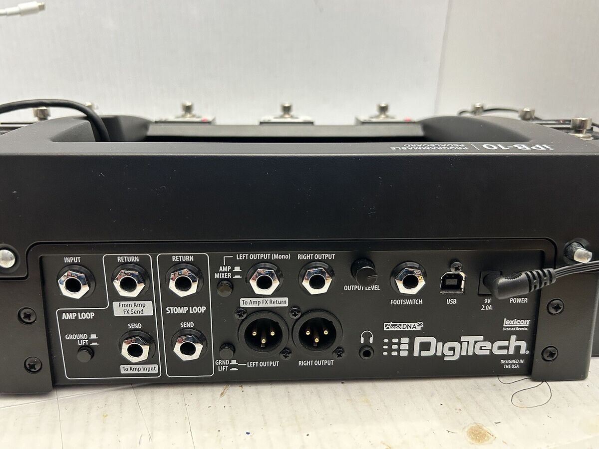 DigiTech iPB-10 with 4th gen iPad Multi-Effects Guitar DigiTech iPB-10 with 4th gen iPad Multi-Effects Guitar