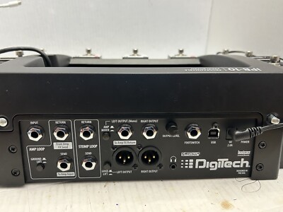 DigiTech iPB-10 with 4th gen iPad Multi-Effects Guitar Pedalboard