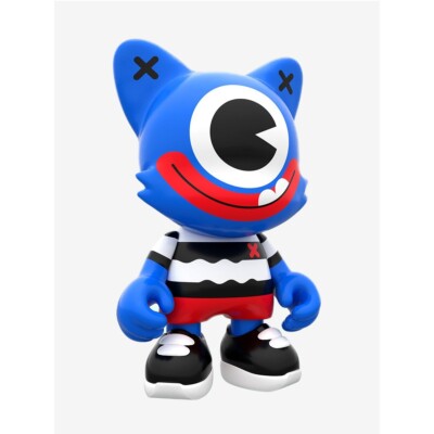 Eye Strain Blue Super Janky 8'' Vinyl Figure by El Grand Chamaco x Superplastic