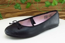 Wonder Nation Youth Girls Shoes Size 1 M Black Mary Janes Synthetic