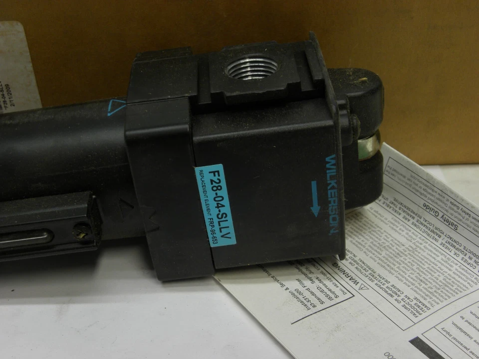 NEW Wilkerson F28-04-SLLV Pneumatic Particulate Filter  1/2 NPT Port - Image 2 of 3