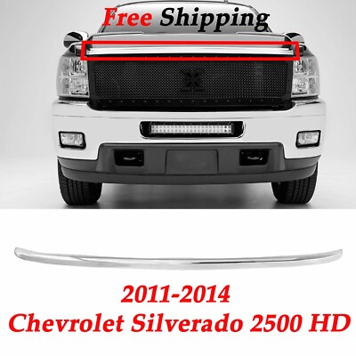 For 2011-14 Hood Molding CHEVROLET SILVERADO 2500 HD Replace GM1235124 20963700