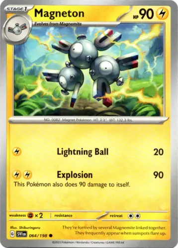 Magneton 064/198 Common Pokemon Scarlet & Violet NM - Picture 1 of 1