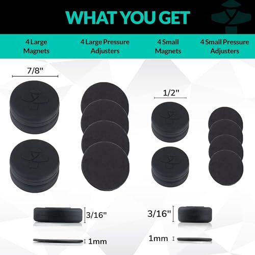 Cauliflower Ear 8 + 8 Compression Reduction Discs