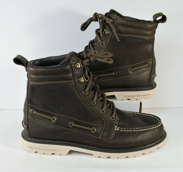 sperry lug boot