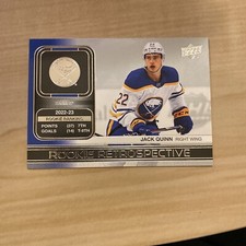 2023-24 Upper Deck Rookie Retrospective Jack Quinn #RR-16 Buffalo Sabres
