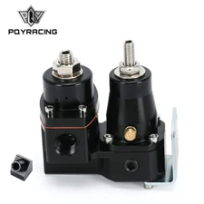 Universal EFI to Carb Dual Stage Fuel Pressure Regulator Kit 3/8" NPT 5-9 PSI