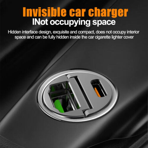 Fast Car Charger 4 USB Port + Type C Universal Socket Adapter For iphone Samsung - Picture 6 of 20
