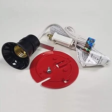 Blow Mold Replacement Light Kit Full size Socket General Foam ORIGINAL RED Cord