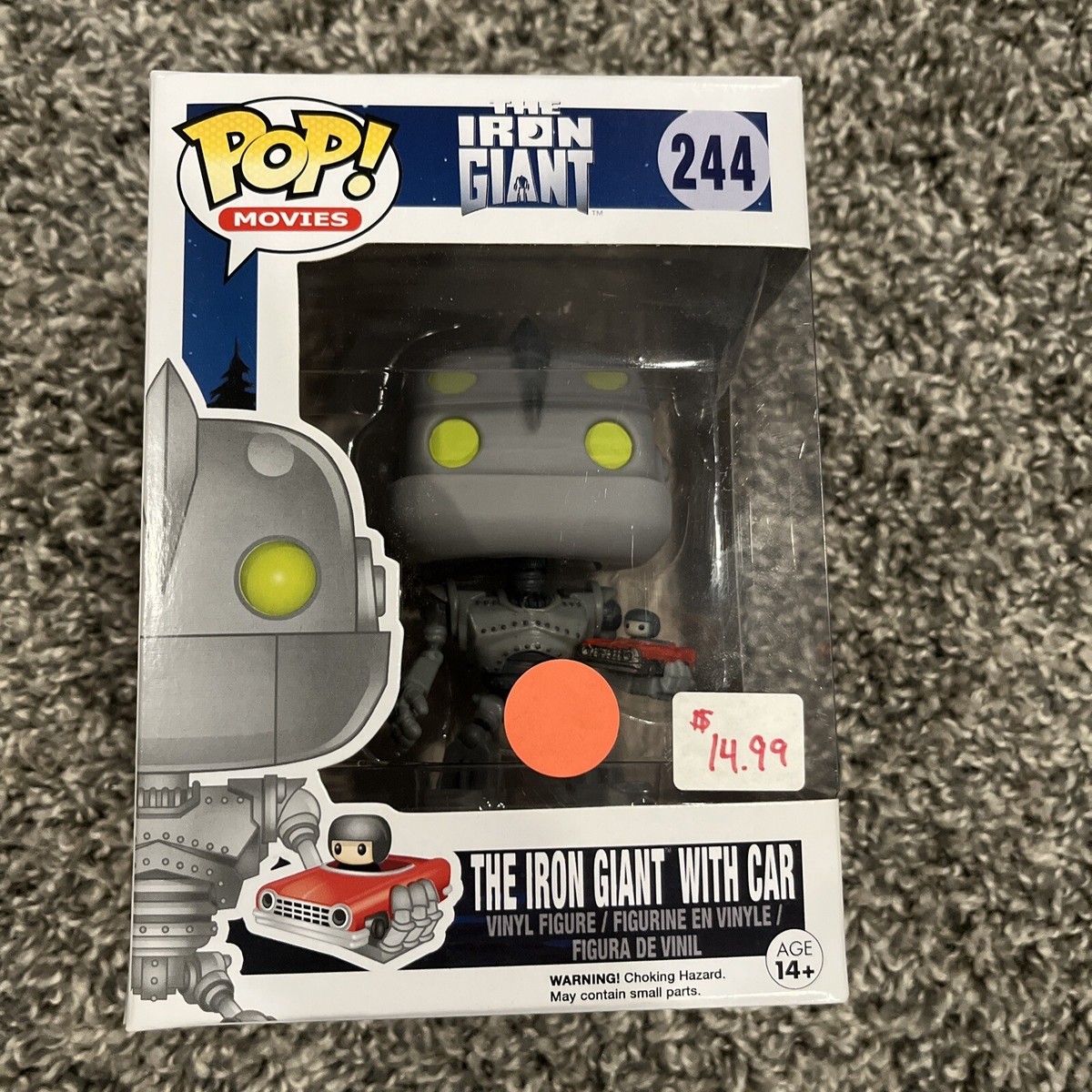 Funko Pop! Vinyl: The Iron Giant - The Iron Giant (w/ Car